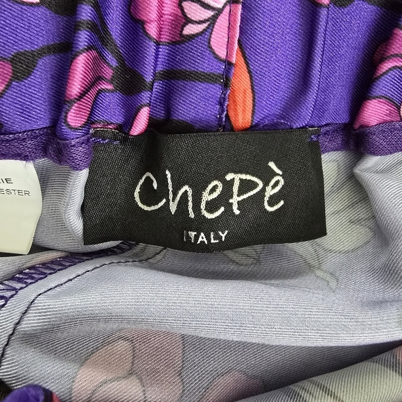 Floral Purple Trousers - Picture 4 of 7